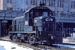 Conrail RS3m CR #9951 doing local work arond the station area.